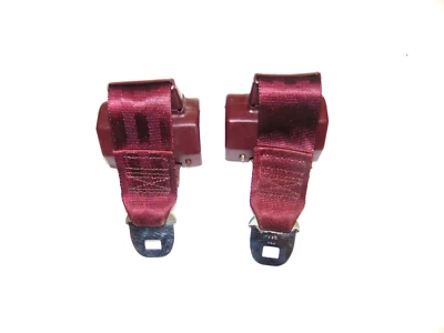 Задние внешние ремни безопасности кленовый красный 78-88 G корпус Monte Carlo Cutlass Regal - Изображение 1 из 3