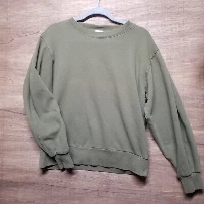 Sudadera Gap Sweats Mujer Talla S Cuello Redondo Manga Globo Verde Foto 1 de 4