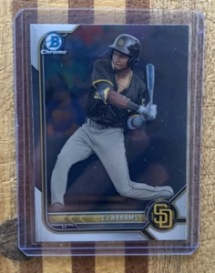 2022 Bowman Chrome CJ ABRAMS Prospects Rookie Card RC #BP-9 - Padres - Picture 1 of 2