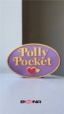 POLLY POCKET logo display Beena Studio