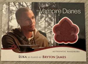 The Vampire Diaries Season 2 Wardrobe Card #M24 BRYTON JAMES as LUKA - Picture 1 of 2