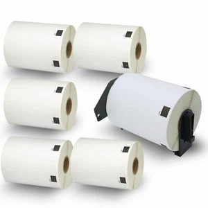 6x DK11240 DK 11240 Thermal Labels For Brother QL500 QL 560 570 580N 1060N ETC - Picture 1 of 5