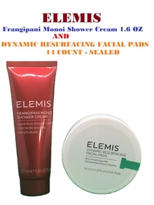 ELEMIS 2-TEILIGES SET ~ DYNAMIC RESURFACING PADS ~ FRANGIPANI MONOI BODY CREAM 1.6🎁🎈 - Bild 1 von 5