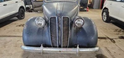 Dodge 1937 montaje de rejilla de panel de cabezal con moldura 1123497 Foto 1 de 4