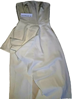 Asos AQAQ Frill Traumhafter Jumpsuit in Ivory Gr.UK 8 (38/40) - Bild 1 von 4