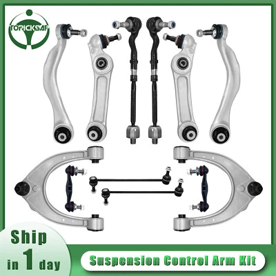 Barra estabilizadora Tierod de rótula brazo de control delantero 14 piezas para BMW 528i 535i 550i 2011-16 Foto 1 de 4