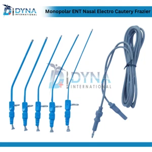 Monopolar ENT Nasal Electro Cautery Frazier Suction Tube With Resuable Cable - Picture 1 of 5