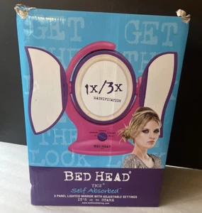 NIOB Bed Head Self Absorbed 3 Panel Lighted 360° Mirror BH950 - Picture 1 of 8
