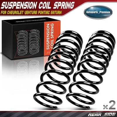 2x Rear Left & Right Coil Springs for Chevrolet Venture Pontiac Montana Saturn - Image 1 of 4
