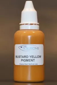 Soft Plastic Colour Pigment Concentrate 30ml MUSTARD YELLOW (opaque) - Picture 1 of 2