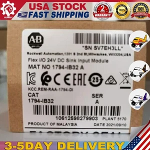 Neu werkseitig versiegelt AB 1794-IB32 FLEX I/O SER A Eingangsmodul 1794IB32 - Bild 1 von 4