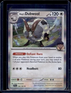 Hop's Dubwool SV09: Journey Together Pokemon #136/159 Holo Rare NM+ - Picture 1 of 2
