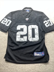 Reebok NFL On Field Oakland Raiders jersey #20 McFadden Size 40 Black - Picture 1 of 7