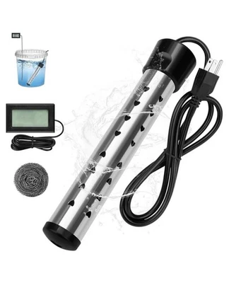 2000W Immersion Water Heater,Submersible Portable Electric Heaters 110V - Image 1 of 4
