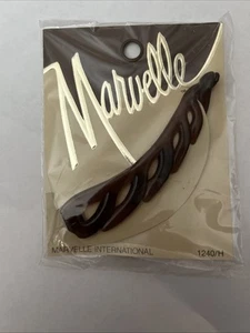 1980 Marvelle International von Goody 4" Haarspange mit greifenden Zähnen Hongkong Neu aus altem Lagerbestand - Bild 1 von 2