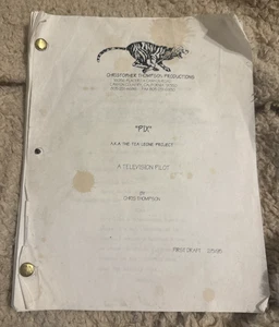 THE NAKED TRUTH PILOT FIRST DRAFT SCRIPT CHRIS THOMPSON TEA LEONI PIX 1995 - Picture 1 of 19