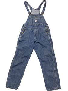 Key Latzhose Damengröße 14 regulär blau Denim Arbeit Hausarbeit Utility Bauernhof - Bild 1 von 9