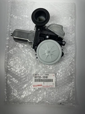 NUEVO MOTOR DE VENTANA ELÉCTRICA TRASERA ORIGINAL OEM TOYOTA 2010-23 4 CORREDORES 85720-35161 Foto 1 de 4