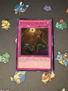 YuGiOh - Floodgate Trap Hole MP17-EN114 Mega Tins Mega Pack - NM - Picture 1 of 3