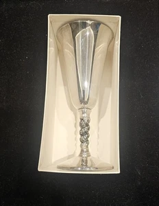 Vintage spanischer "Bridalone" Wein/Wasserkelch Kelch, hergestellt in Spanien 7 Zoll   - Bild 1 von 4