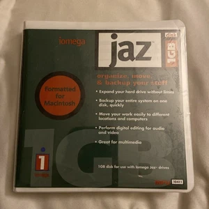VERSIEGELT! Iomega Jaz 1GB Festplatte für Macintosh BRANDNEU! NIE GEÖFFNETE MPU 10411 - Bild 1 von 2