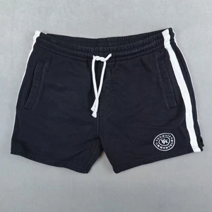 YoungLA Immortals Athletic Shorts Black White Adult Size Large Drawstring Pocket - Picture 1 of 9