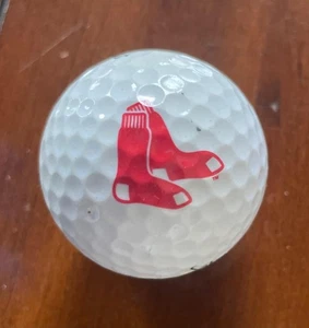 RED SOX BASEBALL LOGO GOLFBÄLLE - 6 BÄLLE - IDEAL FÜR JEDE VINTAGE SAMMLUNG! - Bild 1 von 6