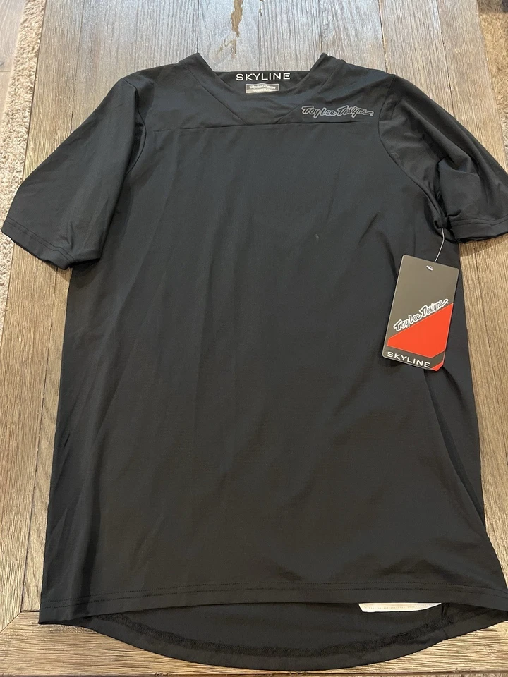 Mens Troy Lee Designs Skyline Jersey Black Medium $55 - Image 1 of 1