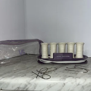 Rizador de pelo Vidal Sassoon JetSetter 5 Hot Rollers con 5 clips y bolsa VS-305 - Imagen 1 de 8