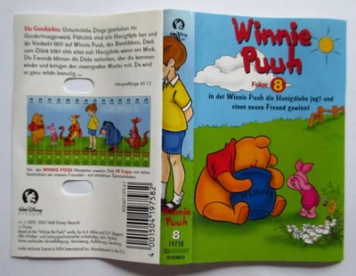 7 Stück MC Winnie Puuh,Der Bär im großen blauen Haus 20 u.a. - Bild 1 von 4