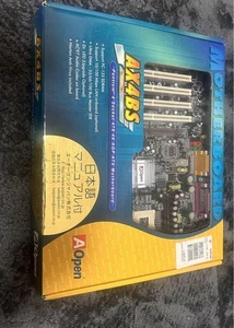 Aopen Ax4BS Motherboard Used Japanese Manual - Picture 1 of 4