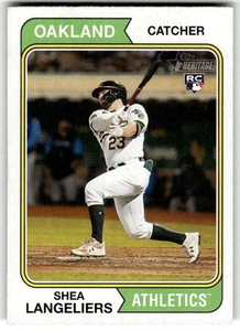 Shea Langeliers Topps Heritage #190 2023 - Imagen 1 de 2