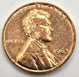 Centavo conmemorativo Lincoln 1963 D BU rollo de banco moneda tipo centavo fresco ¡Envío gratuito! - Imagen 1 de 4
