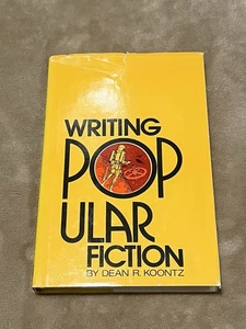 Writing Popular Fiction by Dean R. Koontz (Hardback 3rd Printing 1979) Vintage - Picture 1 of 4