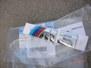 BMW E46 M3 2001 2002 2003 2004 2005 2006 maletero logotipo emblema insignia original OEM💯 - Imagen 1 de 1