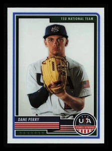 Dane Perry 2023 Panini USA Baseball Stars & Stripes #37 Chrome Rookie RC - Picture 1 of 2