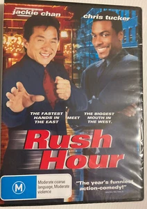 RUSH HOUR~DVD~JACKIC CHAN, CHRIS TUCKER~BRAND NEW~REGION 4 - Picture 1 of 2