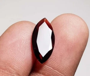 100 % Natural Red Garnet Marquise Cut Ring Size Gemstone 8x18x5mm 4Ct - Picture 1 of 7