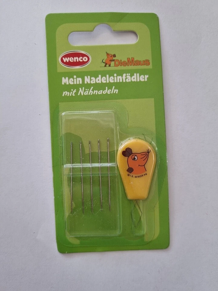 Wenco Nadeleinfädler und Nadeln "Sendung mit der Maus" - Bild 1 von 1