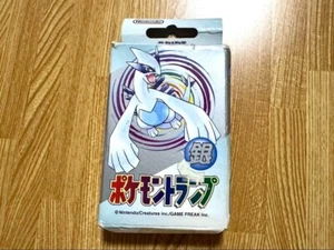 Pokemon Japanese Poker Playing Cards Deck Silver Lugia 54 cards good JPN - Imagen 1 de 10