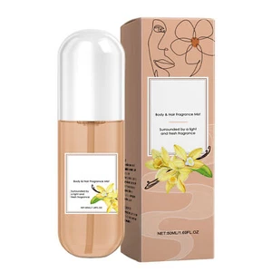 Body Fragrance Spray 50ml/1.7 OZ Vanilla SKIN Hair & Body Fragrance Mist Unisex - Picture 1 of 12