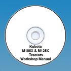 Kubota M105X & M125X Traktor Werkstatthandbuch