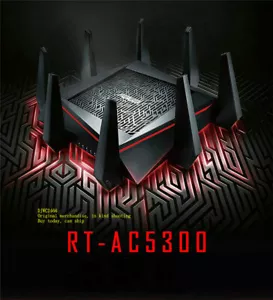 ASUS RT /GT-AC5300 triple banda inalámbrico puerto gigabit alta velocidad juegos wifi router - Imagen 1 de 16