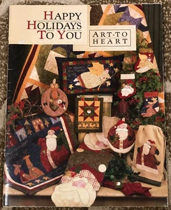 Happy Holidays To You Art To Heart 522B Weihnachten Applikation Quilt Muster - Bild 1 von 2