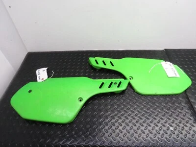90 91 92 93 94 KAWASAKI KDX 200 KDX200 OEM FACTORY STOCK PLASTIC SIDE PANELS - Image 1 of 4