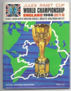 1966 FIFA WORLD CUP FINALS (England) - Official Souvenir Programme - Picture 1 of 3