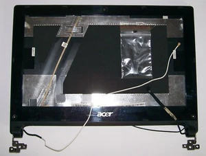 Scocca Display Acer Aspire One D255 Completa di antenne wifi web cam e cerniere - Foto 1 di 3