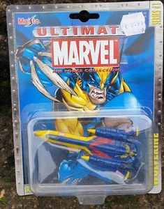 Maisto Ultimate Marvel Air Force Collection SR-71 BLACKBIRD WOLVERINE Mint Rare - Bild 1 von 6