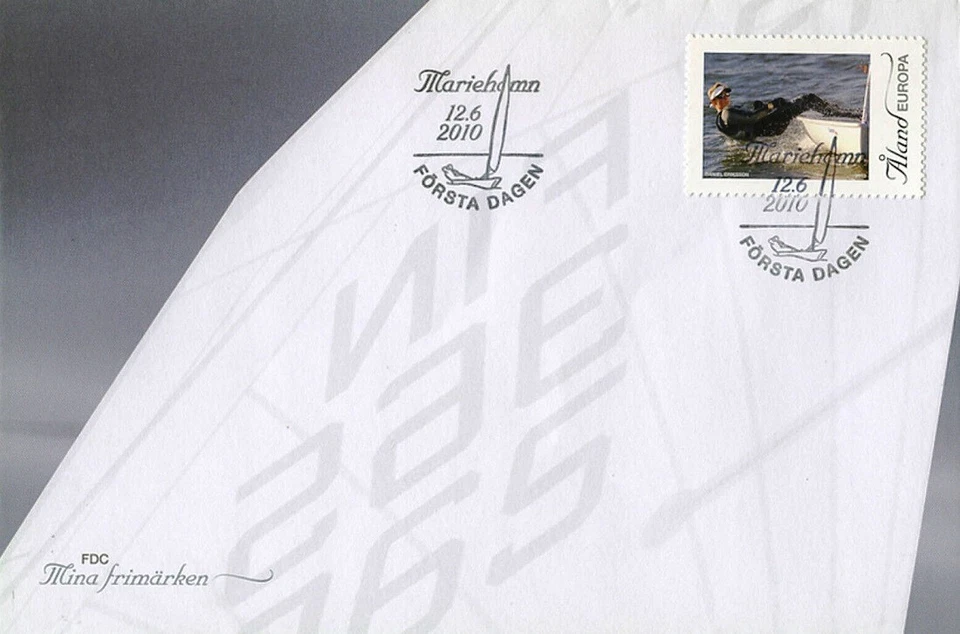 ALAND Is. EUROPA CEPT SPORTS JUNIOR SAILING sin usar FDC 2010 #305a Foto 1 de 1