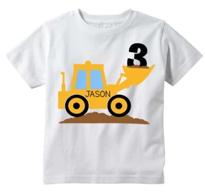 Bulldozer Construction Digger - Personalized custom Tee - Any name or number - Picture 1 of 2